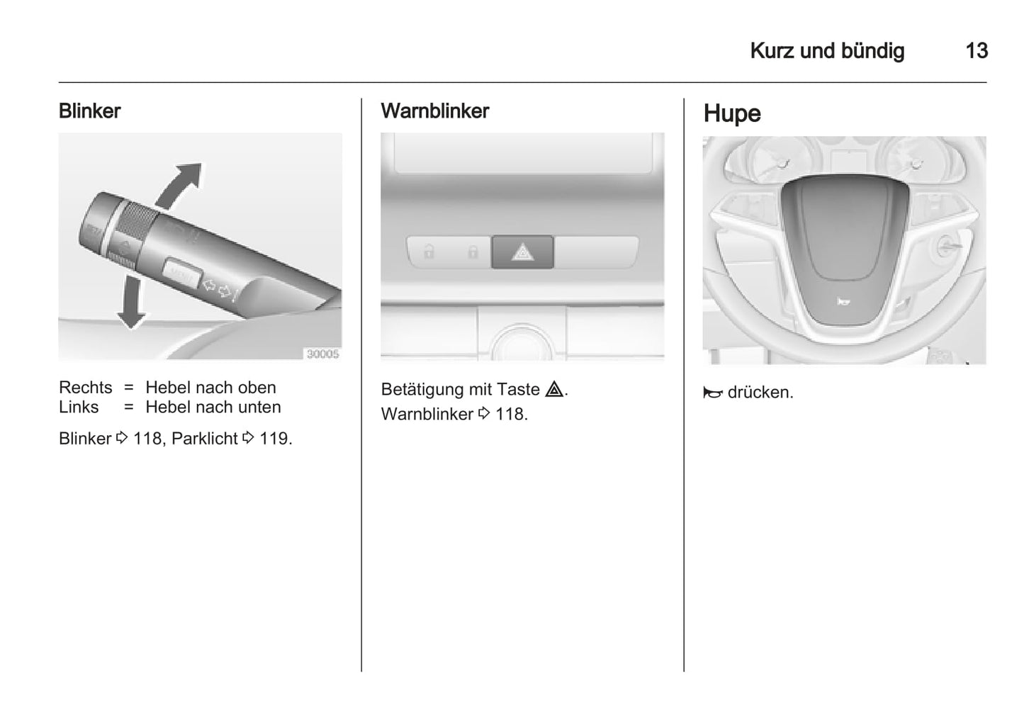 2011-2012 Opel Insignia Owner's Manual | German