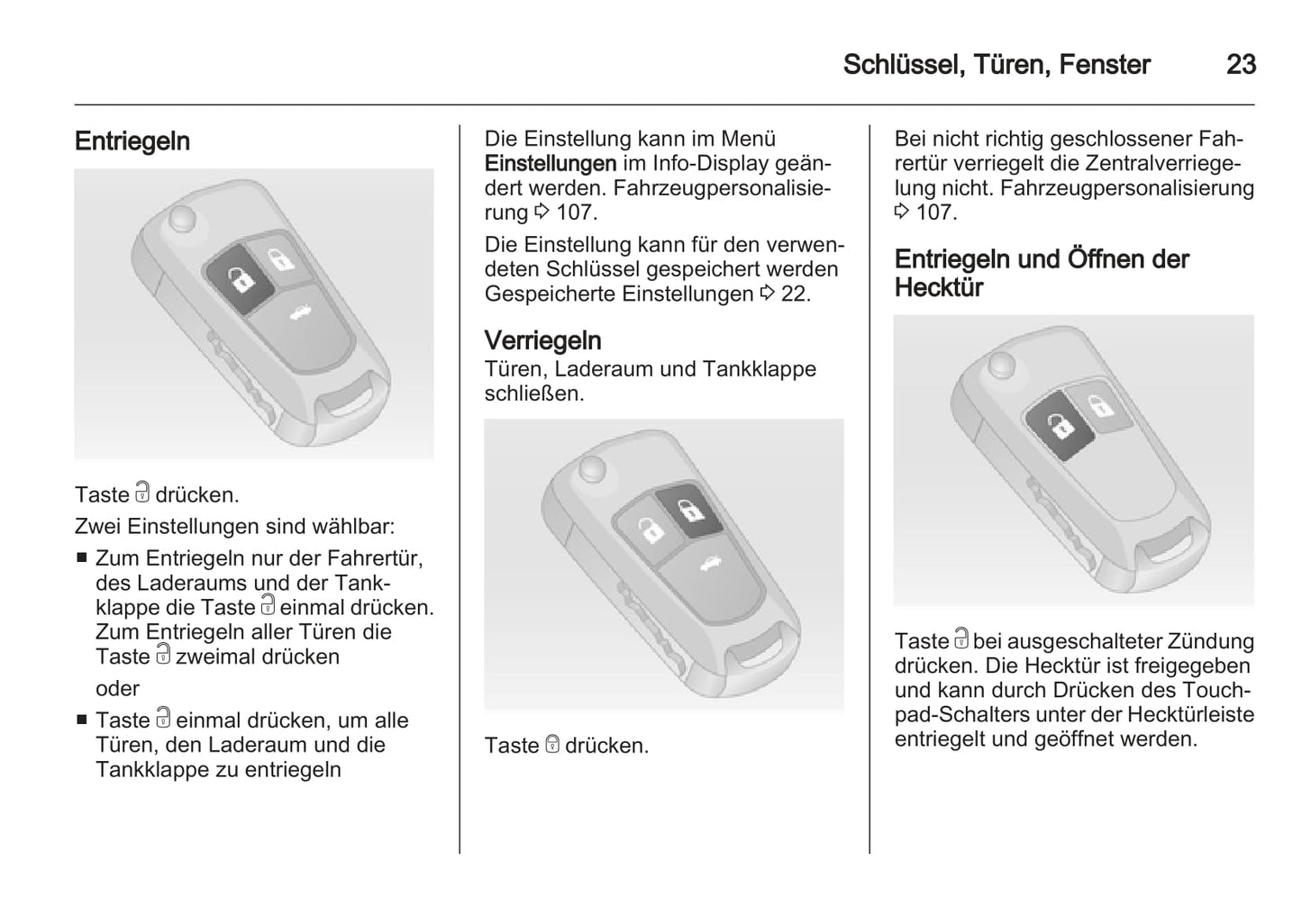 2011-2012 Opel Insignia Owner's Manual | German