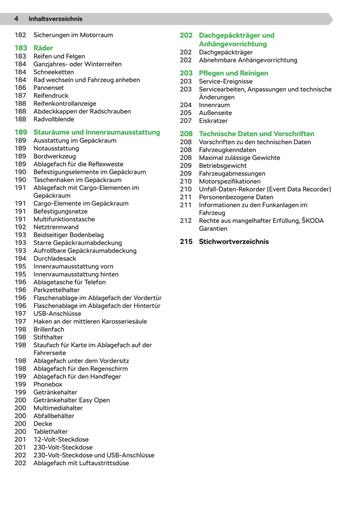 2020 Skoda Octavia Gebruikershandleiding | Duits