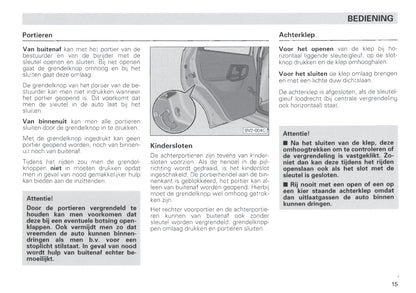 1996-1997 Seat Ibiza Owner's Manual | Dutch