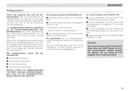 1996-1999 Seat Ibiza Gebruikershandleiding | Nederlands