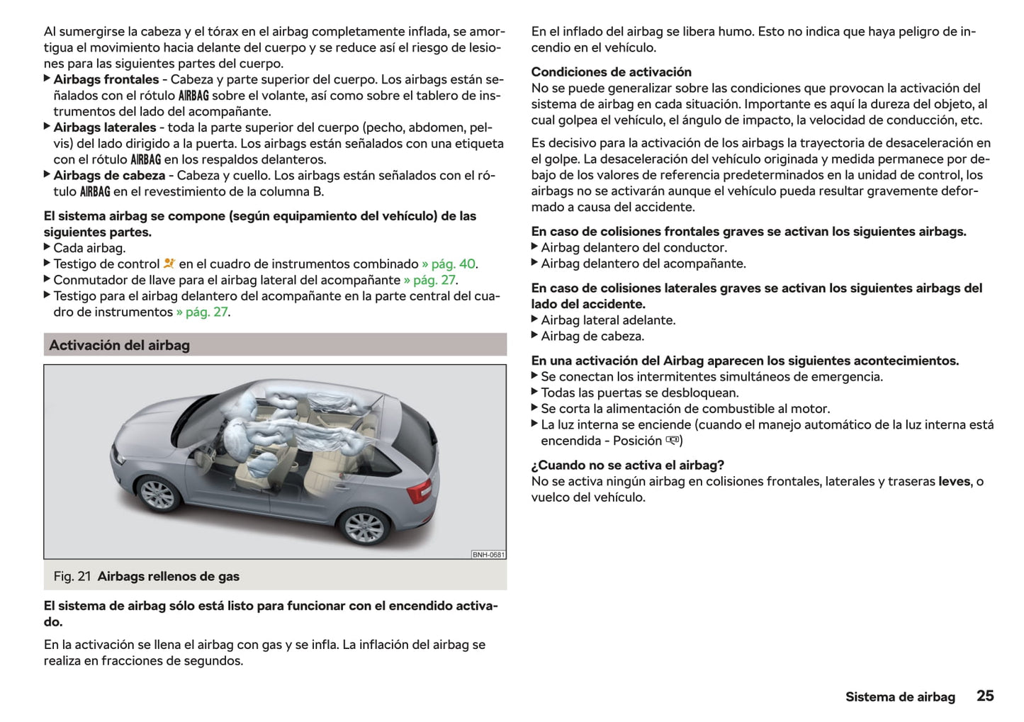 2018-2019 Skoda Rapid Spaceback Gebruikershandleiding | Spaans