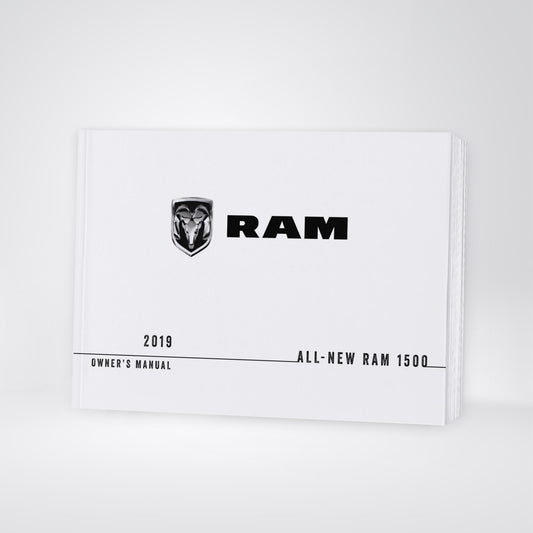 2019 Dodge/Ram Ram Truck 1500 Gebruikershandleiding | Engels