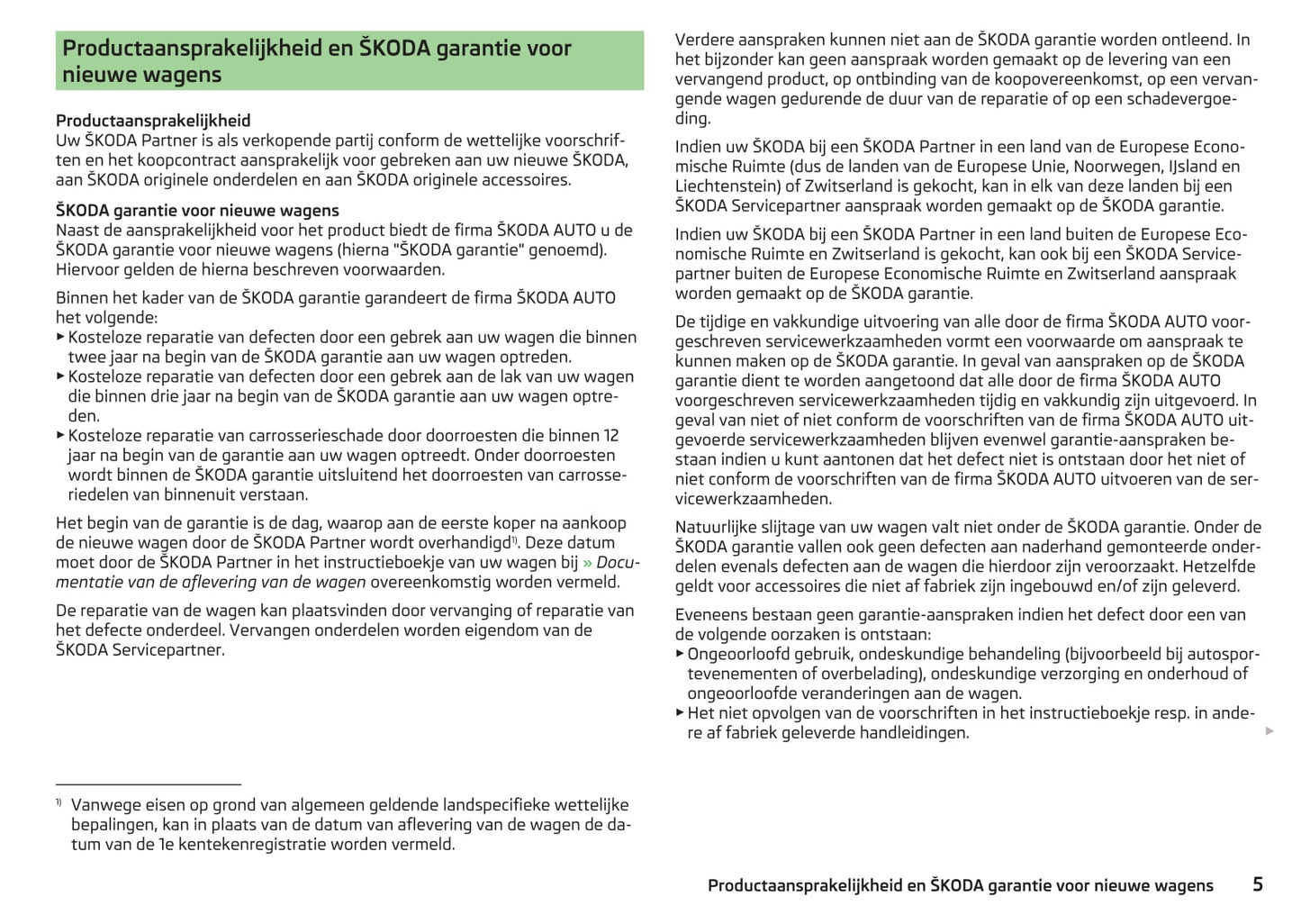 2017-2021 Skoda Kodiaq Gebruikershandleiding | Nederlands