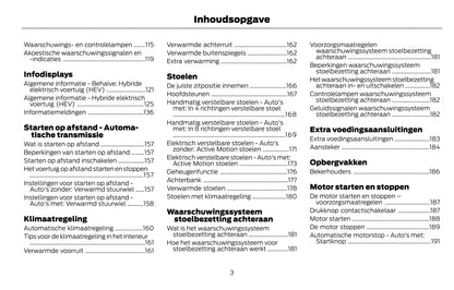 2021-2022 Ford Mondeo Gebruikershandleiding | Nederlands