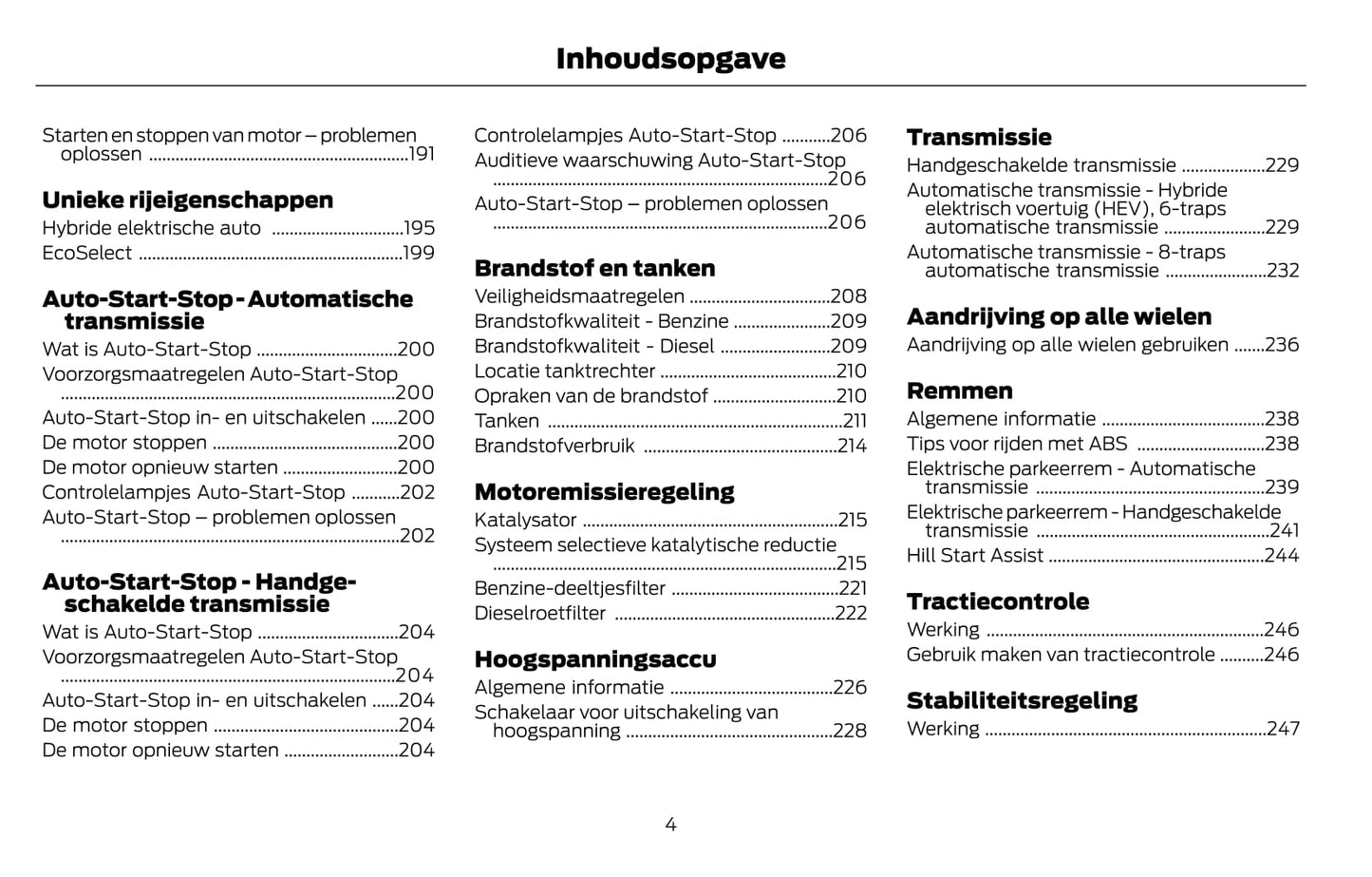 2021-2022 Ford Mondeo Gebruikershandleiding | Nederlands