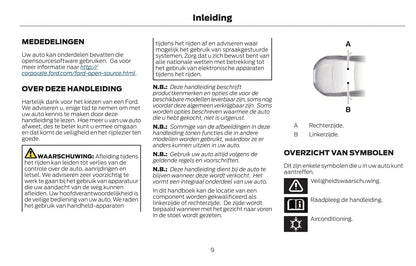 2021-2022 Ford Mondeo Gebruikershandleiding | Nederlands