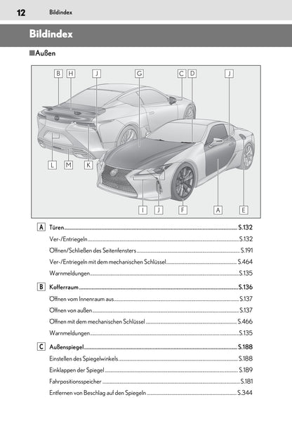 2017-2023 Lexus LC Gebruikershandleiding | Duits