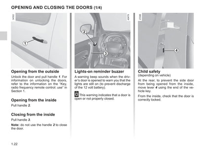 2020-2021 Renault Kangoo Z.E. Owner's Manual | English