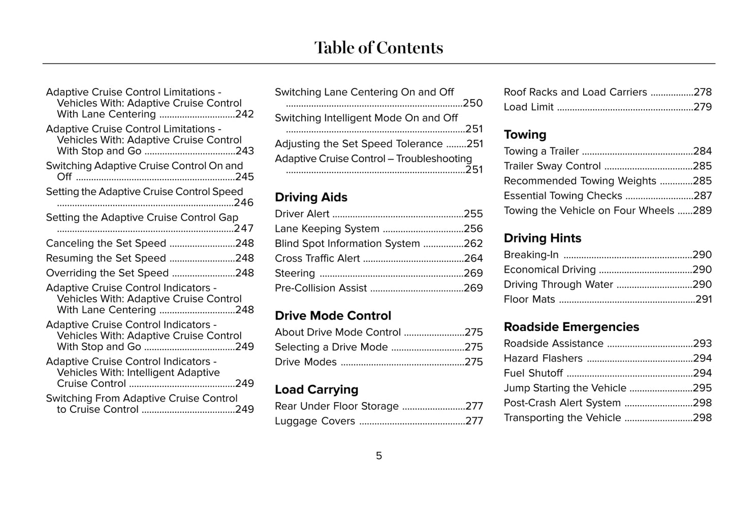 2020 Lincoln Corsair Gebruikershandleiding | Engels
