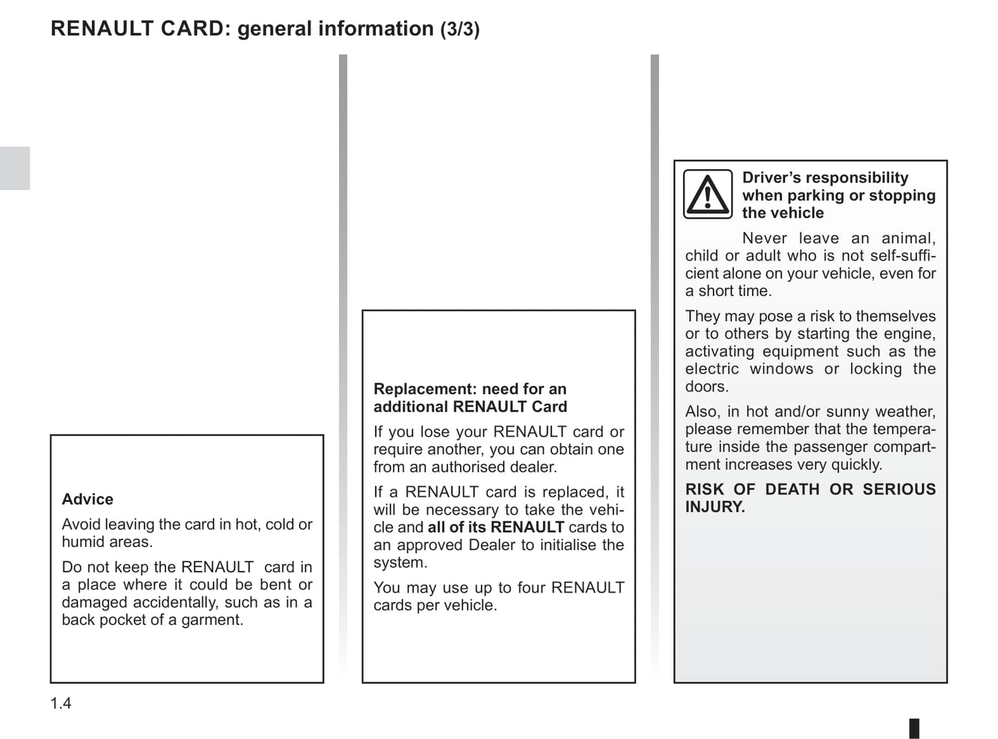 2019-2020 Renault Clio Owner's Manual | English