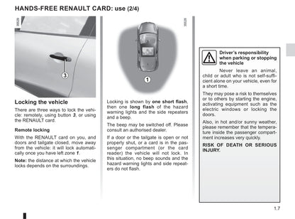 2019-2020 Renault Clio Owner's Manual | English