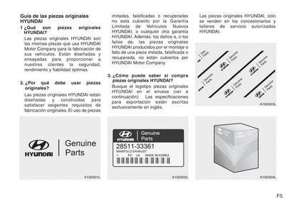 2007-2008 Hyundai i30 Owner's Manual | Spanish