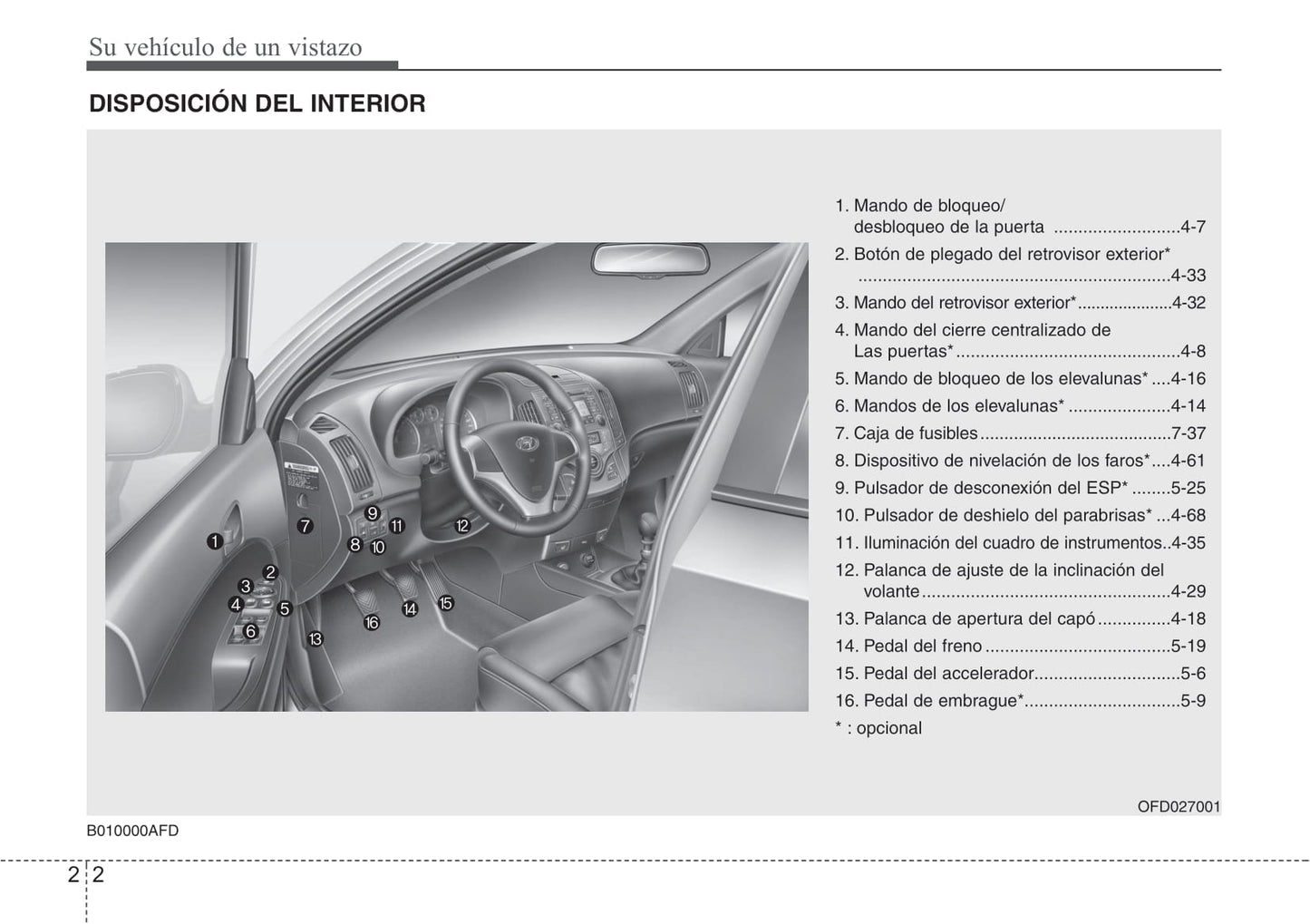 2007-2008 Hyundai i30 Owner's Manual | Spanish