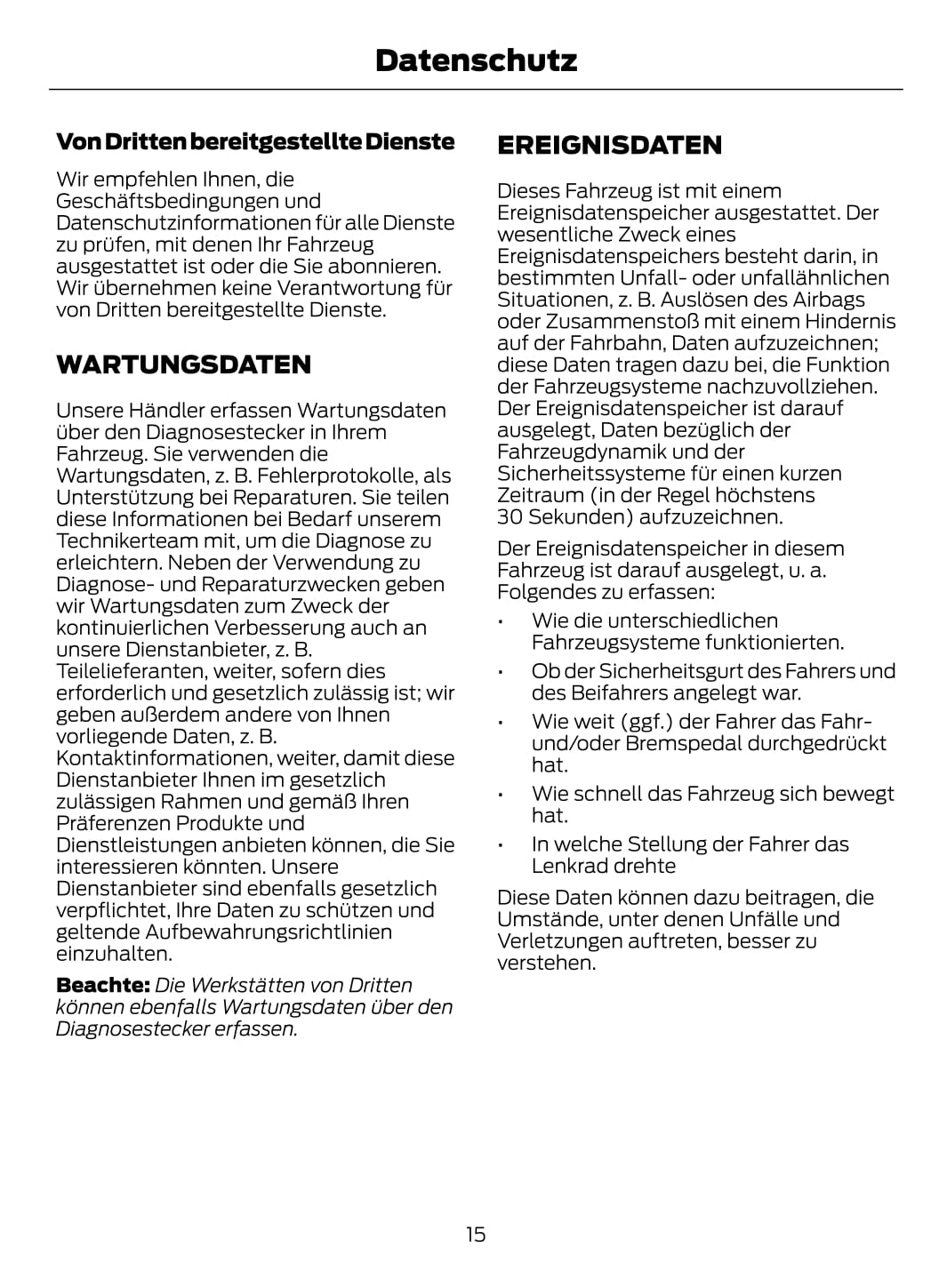 2020-2023 Ford Explorer Gebruikershandleiding | Duits