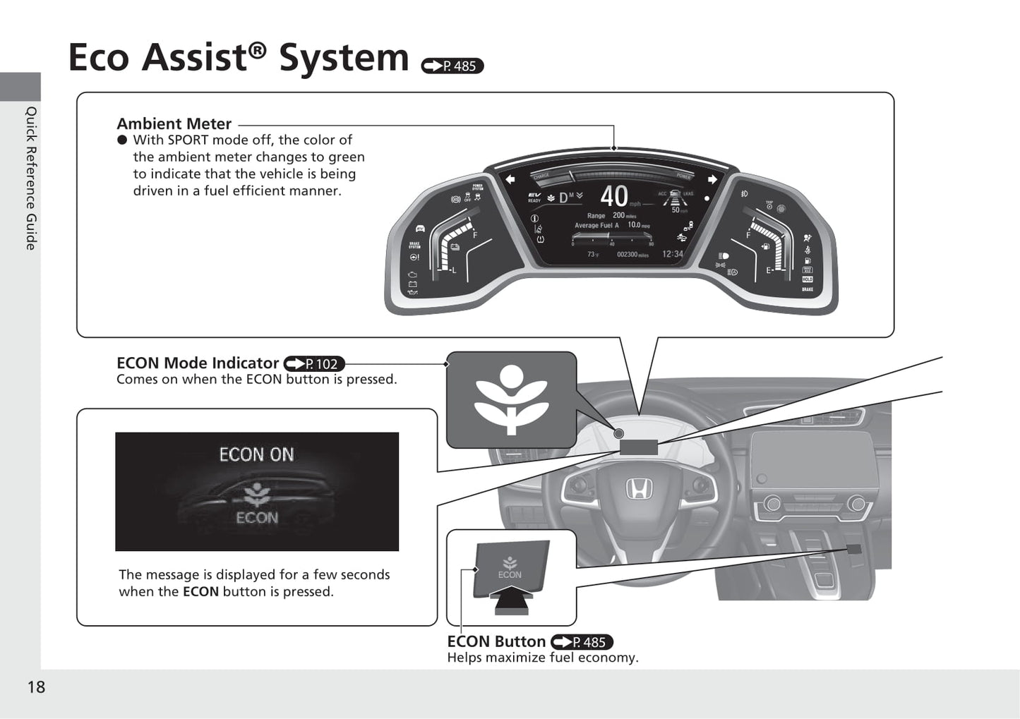 2021 Honda CR-V Gebruikershandleiding | Engels