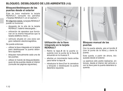 2010-2011 Renault Mégane Owner's Manual | Spanish