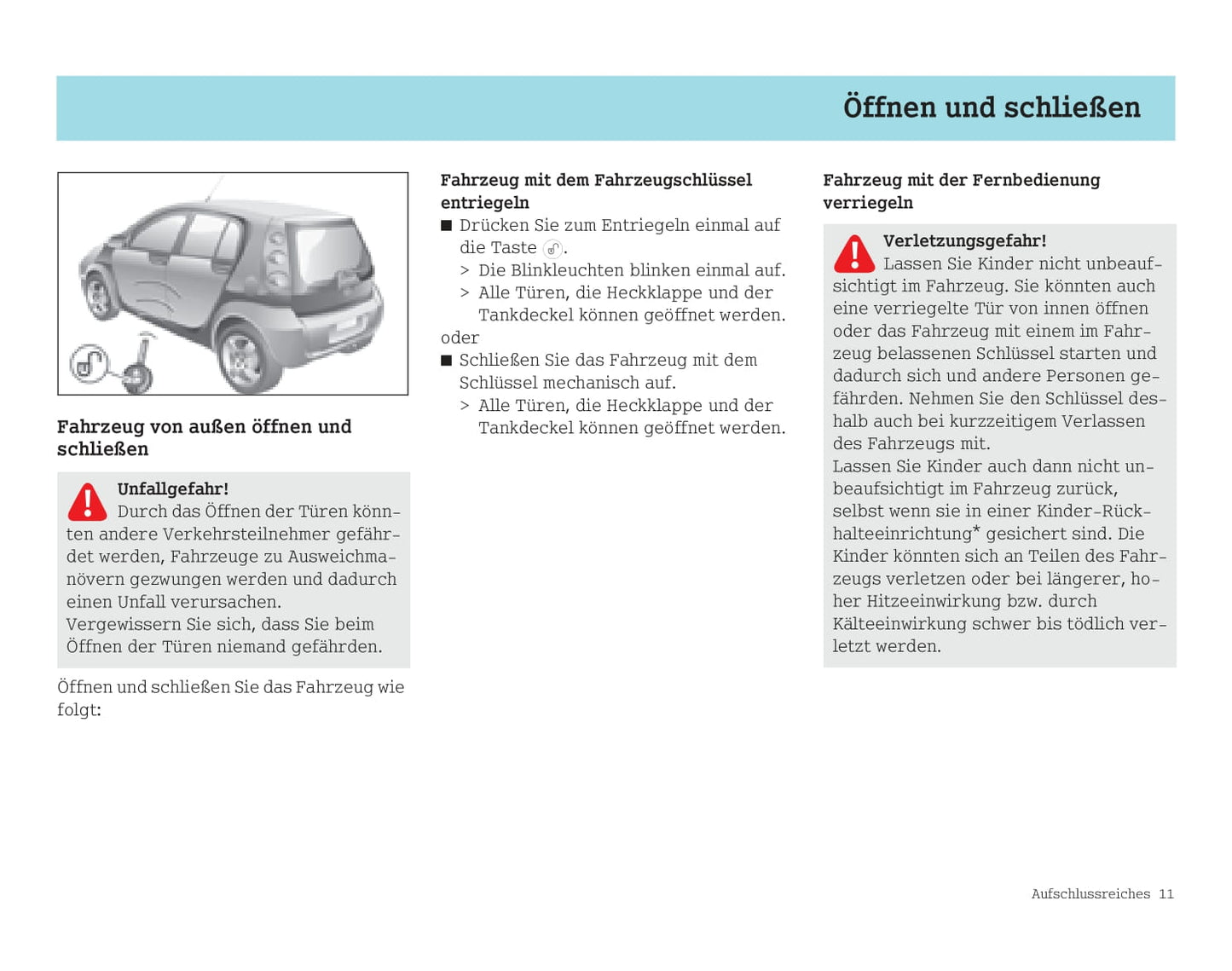 2003-2006 Smart Forfour Gebruikershandleiding | Duits