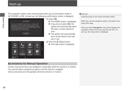 Honda Accord Navigation Owner's Manual 2018