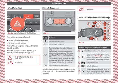 2014-2015 Seat Leon Owner's Manual | German