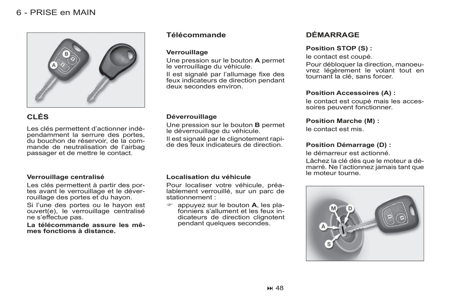 2011-2015 Peugeot Partner Origin Owner's Manual | French