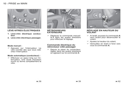 2011-2015 Peugeot Partner Origin Owner's Manual | French