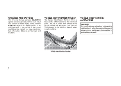 2011-2012 Jeep Cherokee Owner's Manual | English