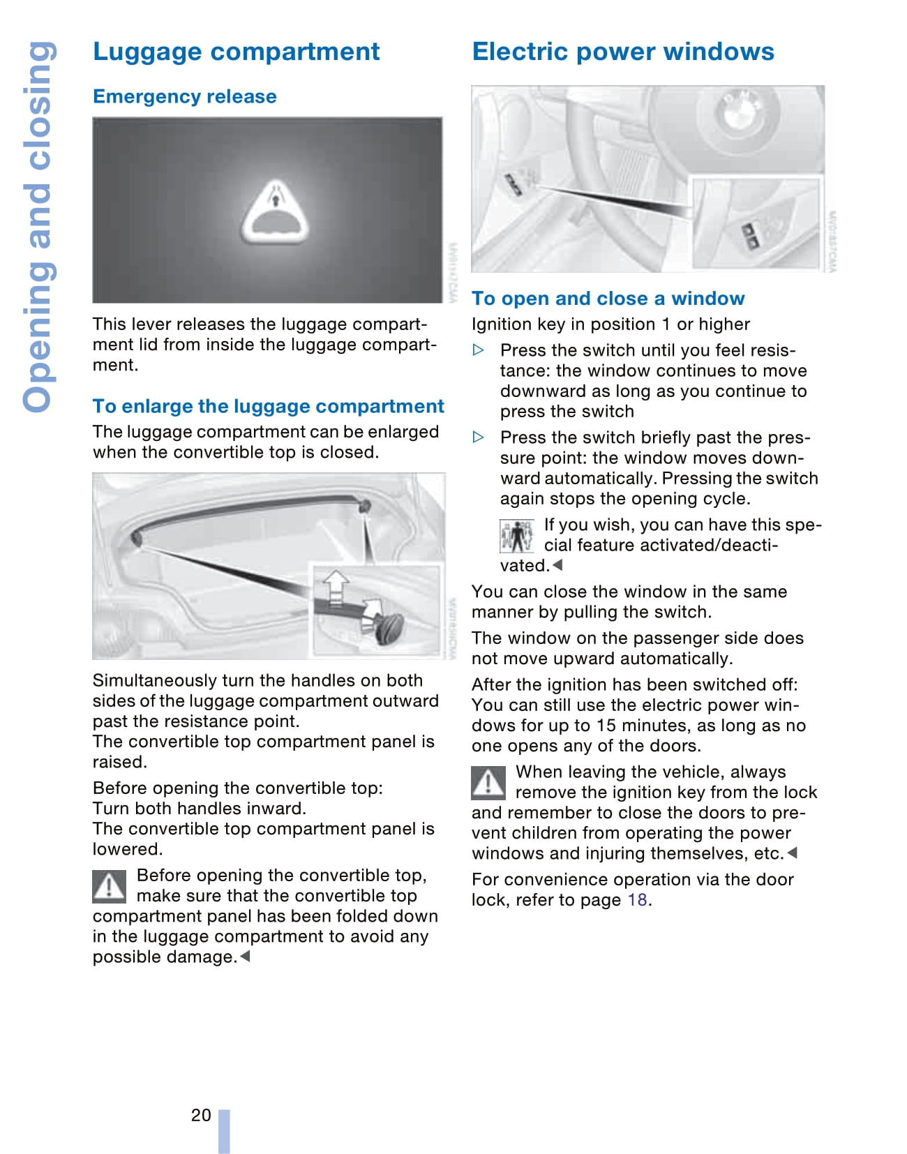 2004 BMW Z4 Owner's Manual | English