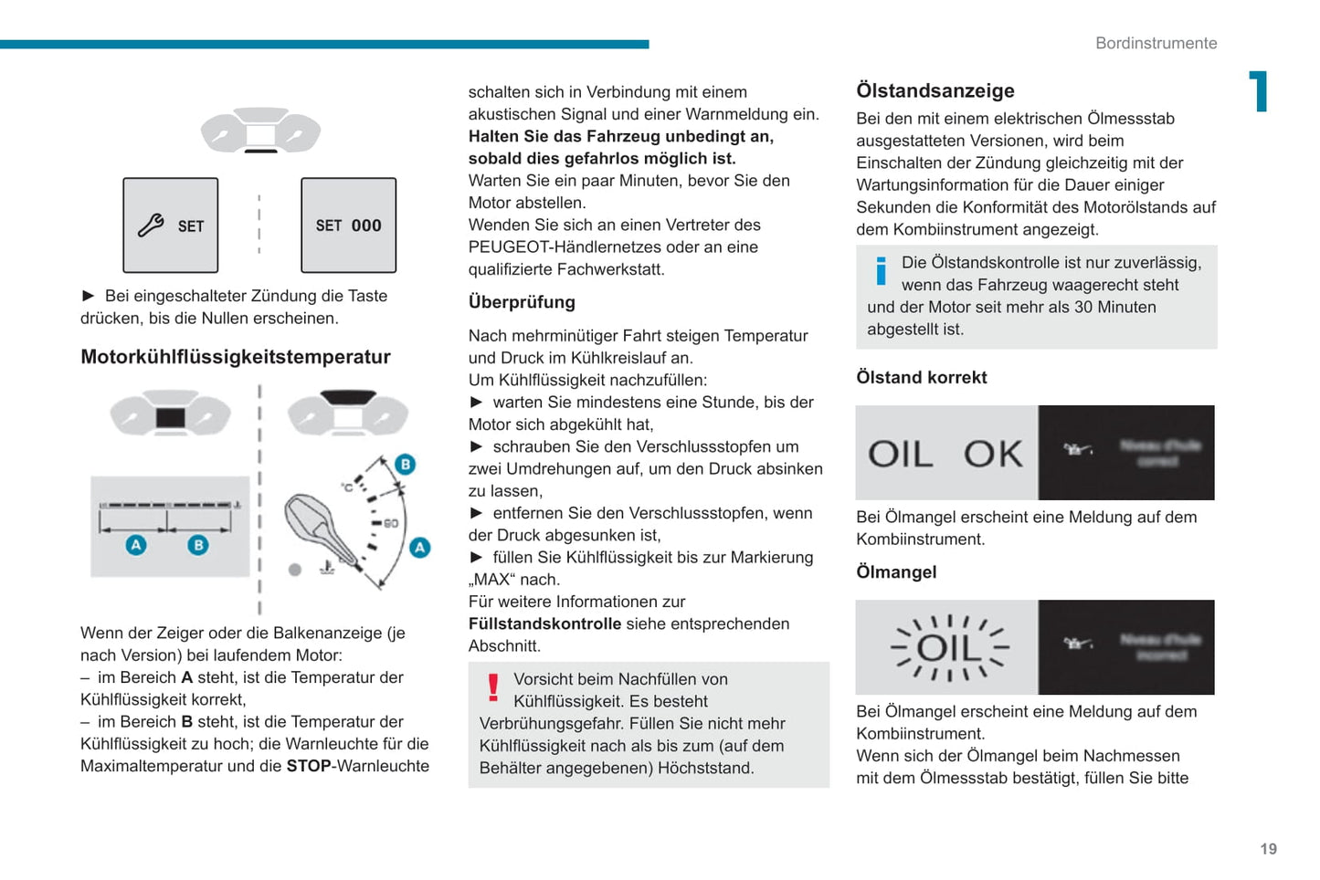 2019-2022 Peugeot Rifter Owner's Manual | German