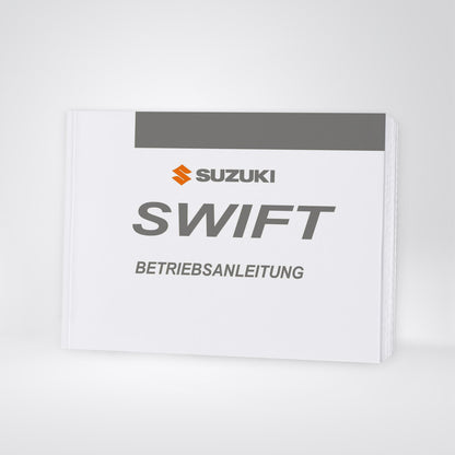 2017-2018 Suzuki Swift Gebruikershandleiding | Duits