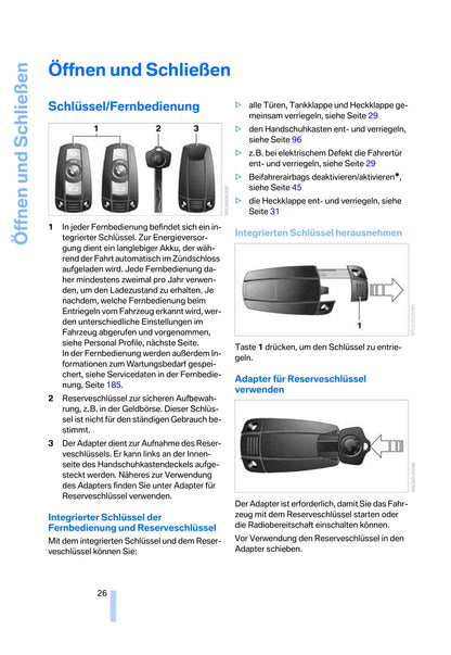 2005 BMW 3 Series Owner's Manual | German