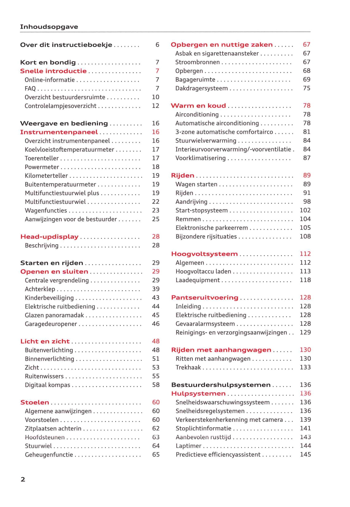 2017-2021 Audi Q5 Gebruikershandleiding | Nederlands