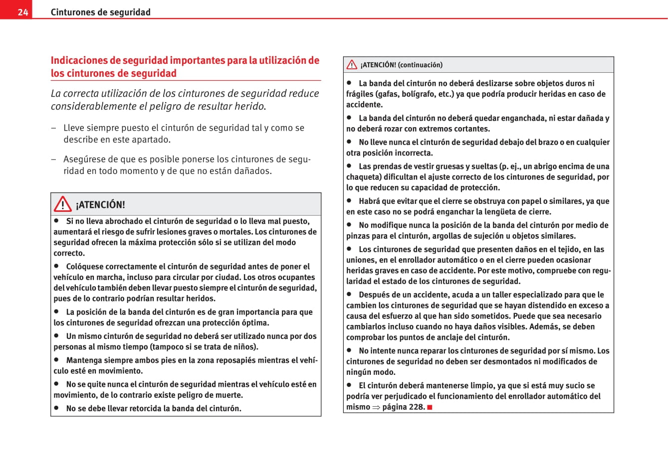 2006-2009 Seat Altea XL Owner's Manual | Spanish