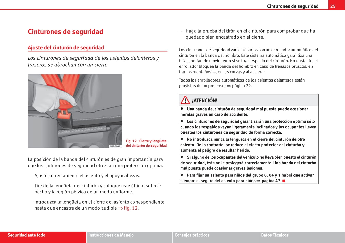 2006-2009 Seat Altea XL Gebruikershandleiding | Spaans