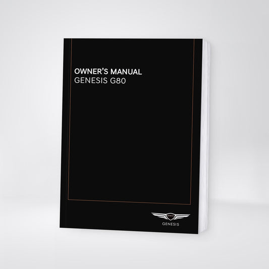 2021 Genesis G80 Gebruikershandleiding | Engels
