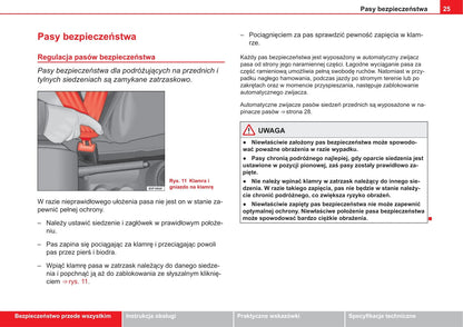 2012-2015 Seat Ibiza Owner's Manual | Polish