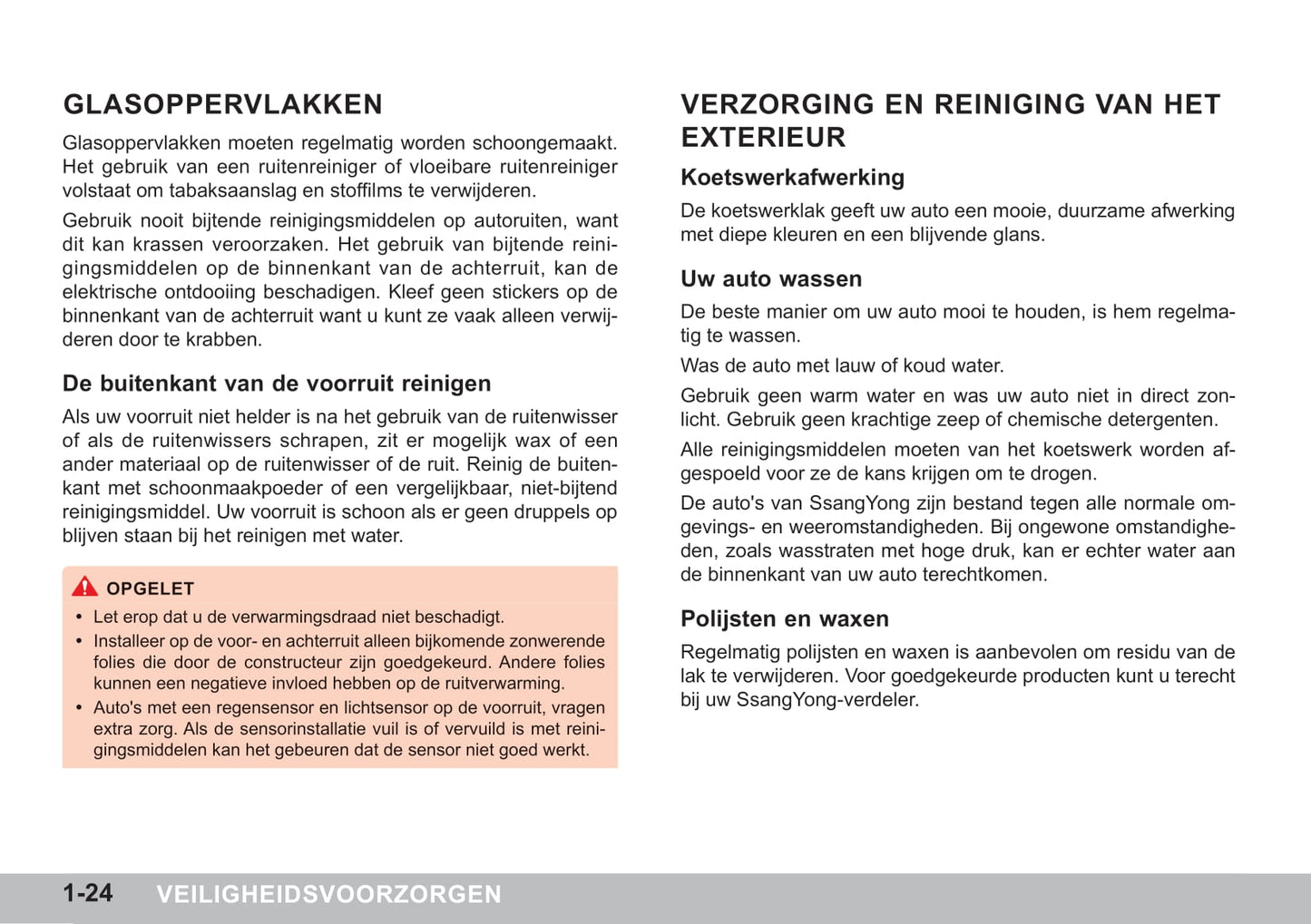 2015-2018 SsangYong Tivoli Gebruikershandleiding | Nederlands