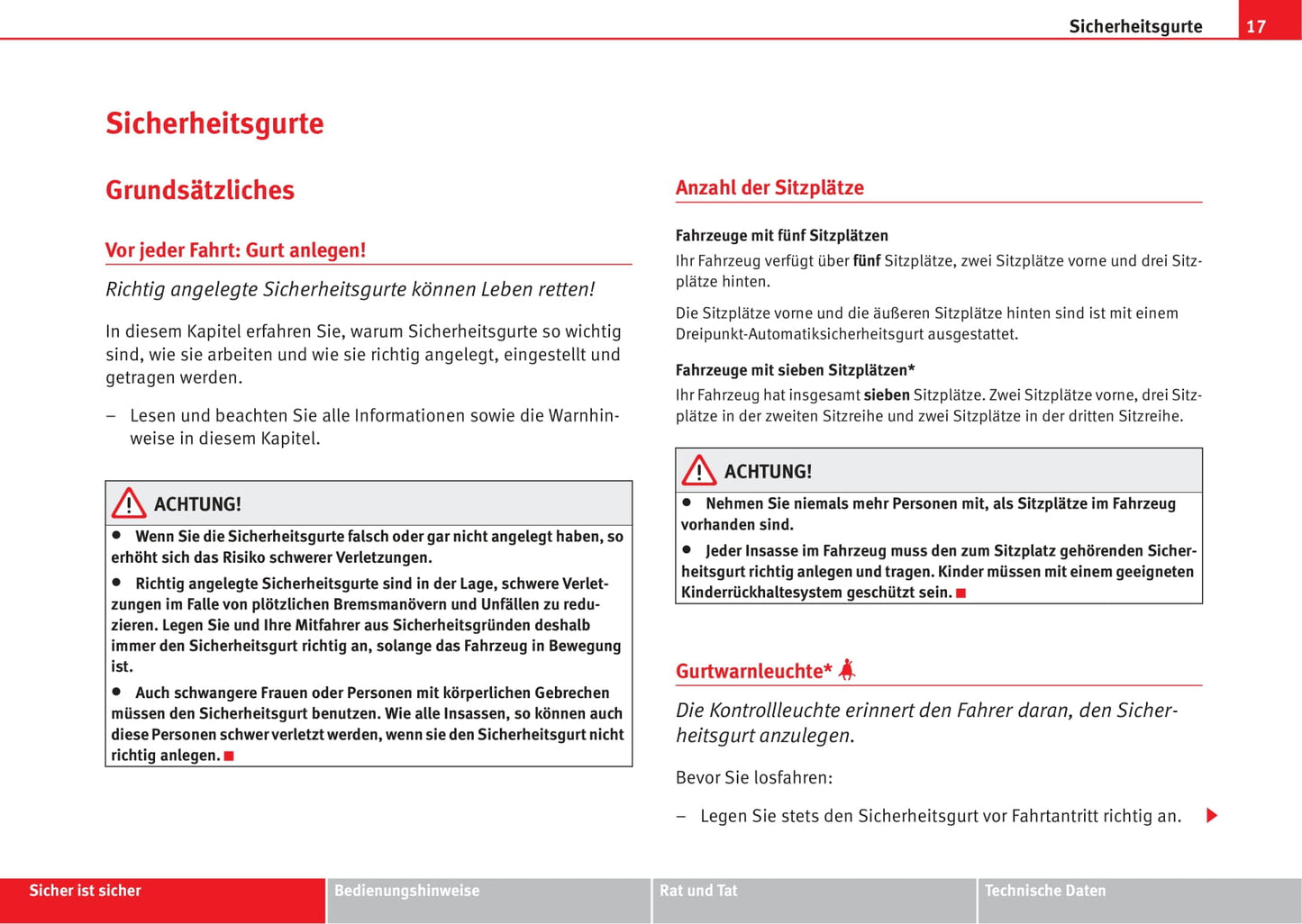 2000-2010 Seat Alhambra Gebruikershandleiding | Duits