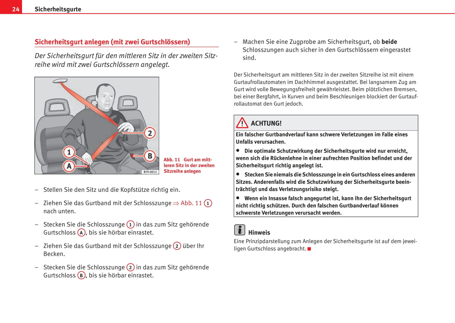 2009-2010 Seat Alhambra Owner's Manual | German