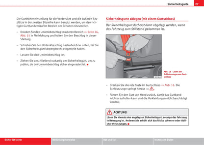 2000-2010 Seat Alhambra Gebruikershandleiding | Duits