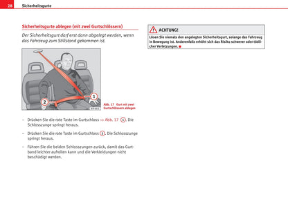 2009-2010 Seat Alhambra Owner's Manual | German