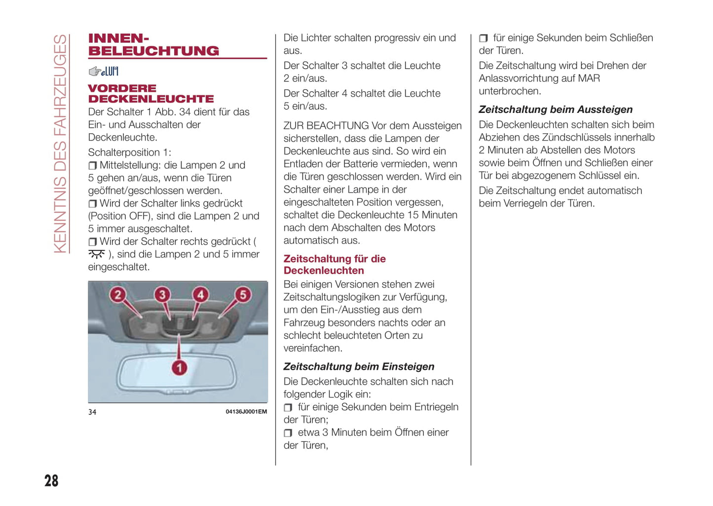 2017-2018 Fiat Tipo Owner's Manual | German