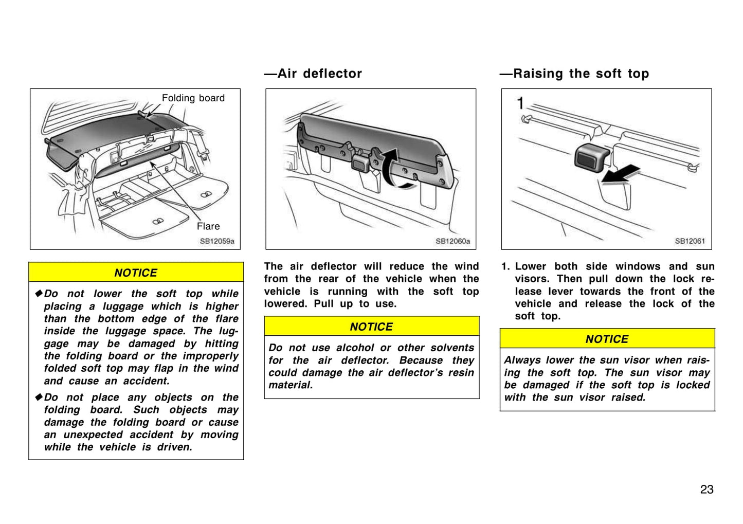 2002-2005 Toyota MR2 Gebruikershandleiding | Engels