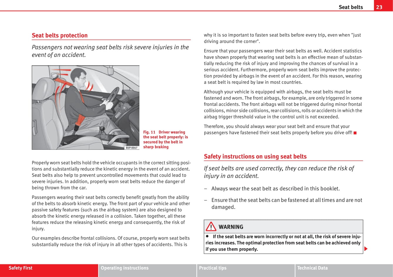 2004-2009 Seat Altea Gebruikershandleiding | Engels