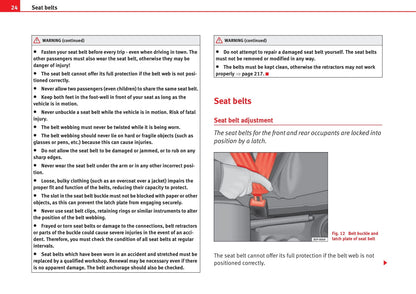 2004-2009 Seat Altea Owner's Manual | English