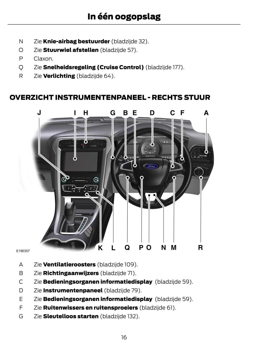 2014-2015 Ford Mondeo Gebruikershandleiding | Nederlands