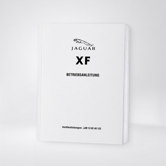2008-2011 Jaguar XF Gebruikershandleiding | Duits