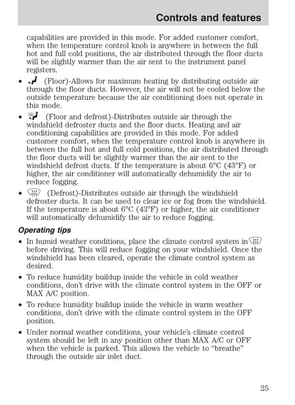 1995-2001 Ford Explorer Gebruikershandleiding | Engels