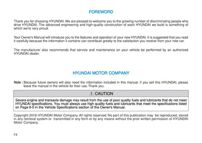 2016 Hyundai Creta Gebruikershandleiding | Engels