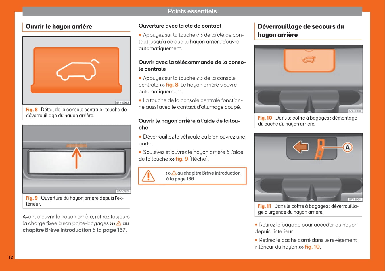 2015-2019 Seat Alhambra Gebruikershandleiding | Frans